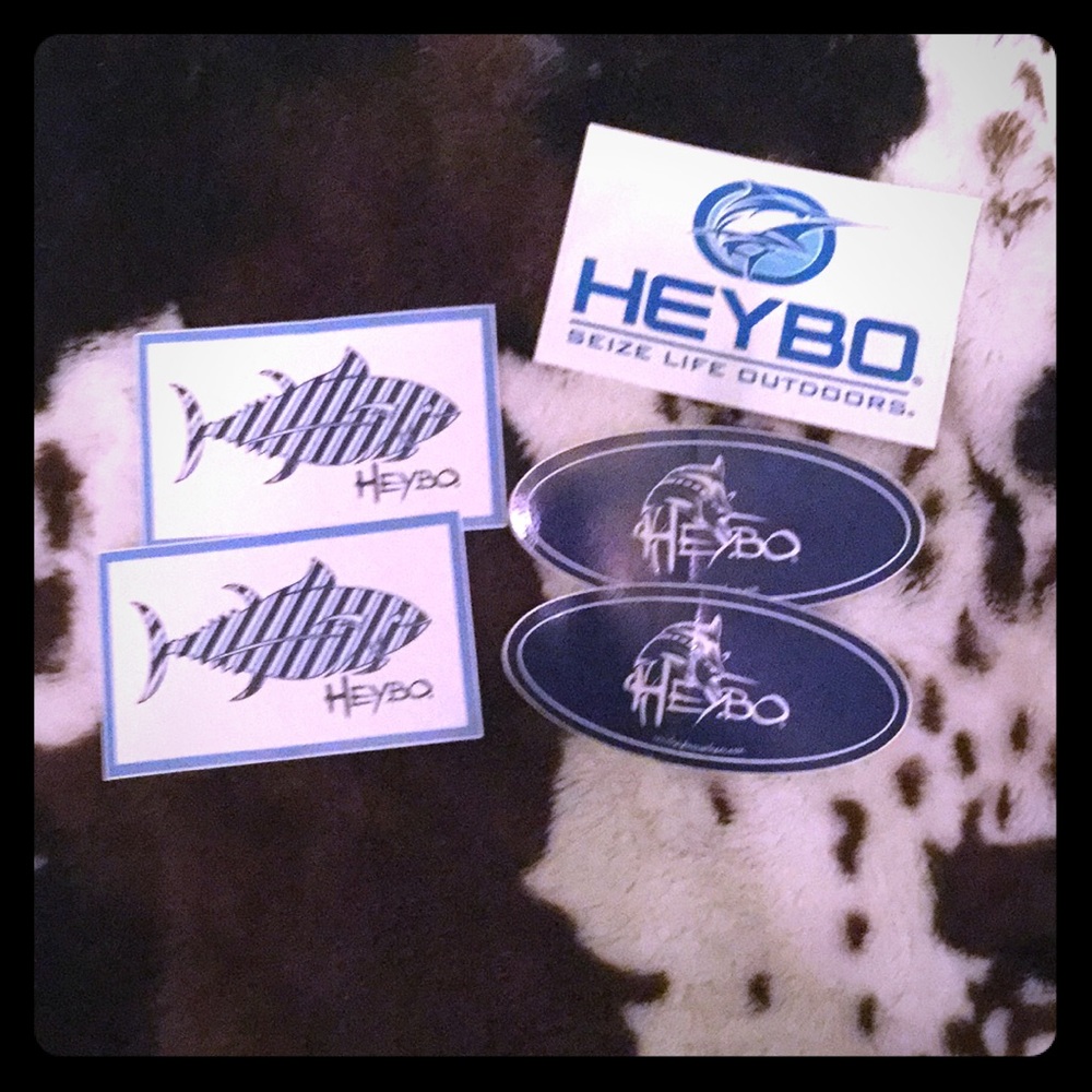 Heybo fisherman’s/Fisher women’s decals